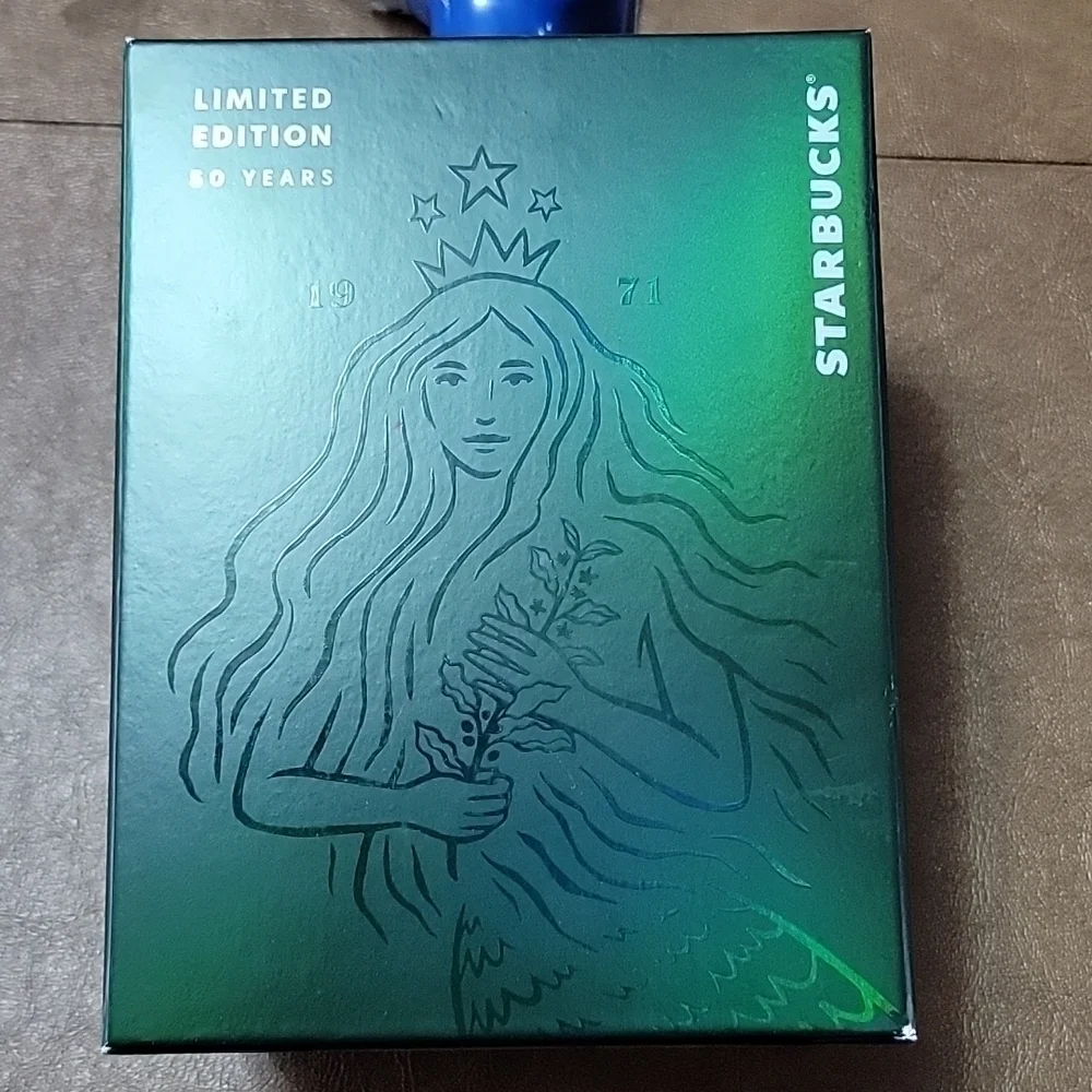 NIB Limited Edition 50year Starbucks NEW Ceramic Mug
